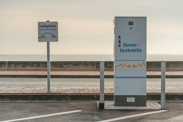electric car charging station urban